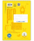Notizblock 040741001 premio, Lineatur 1 | liniert / Lineatur 1, A5, 90g, gelb, 40 Blatt
